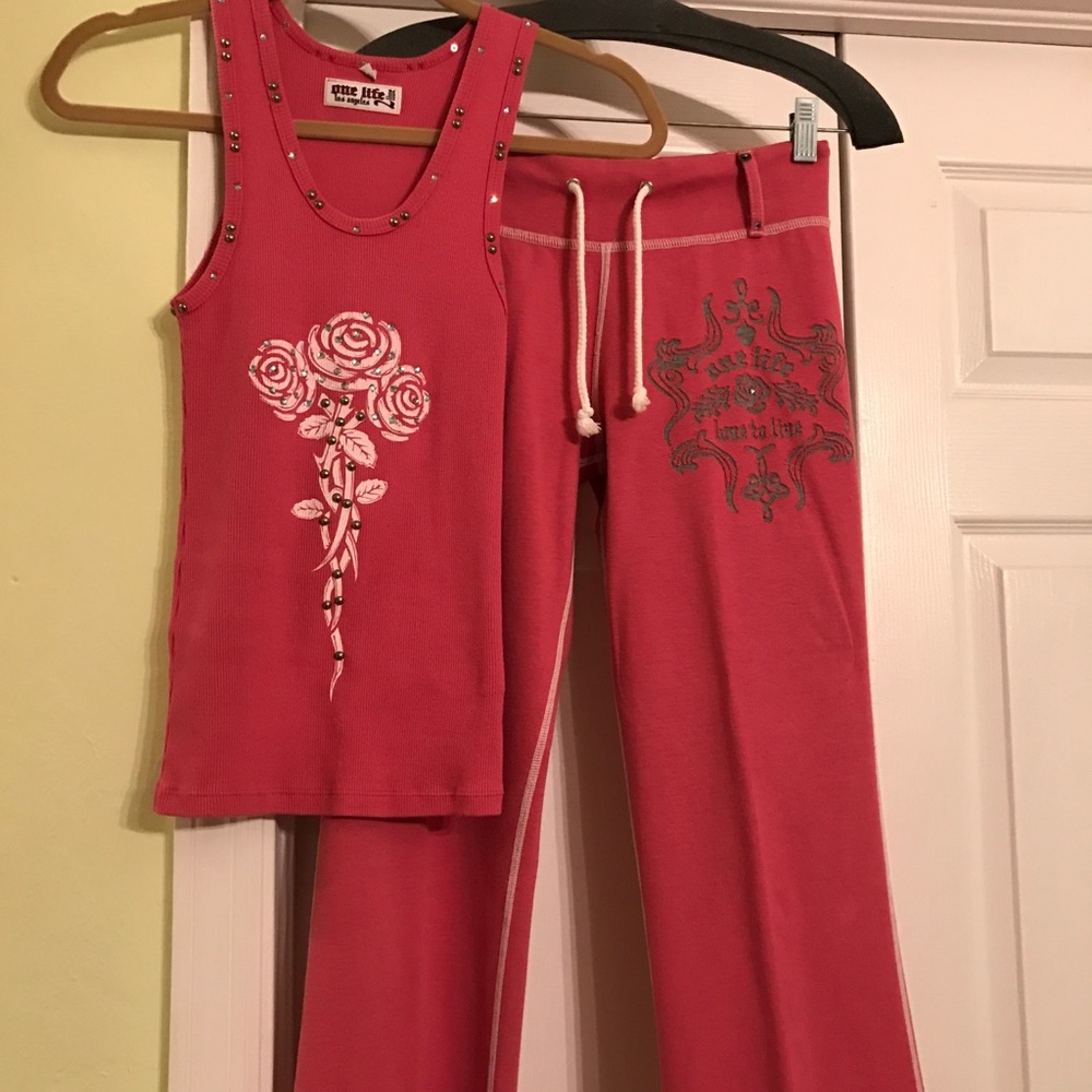 One Life 2 Live LA designer Two Piece Set